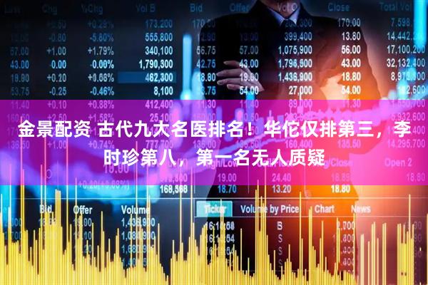 金景配资 古代九大名医排名！华佗仅排第三，李时珍第八，第一名无人质疑